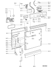 Схема №1 ADG 676/1 WH с изображением Панель для посудомойки Whirlpool 480140102299