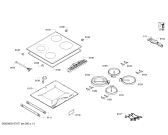 Схема №1 PKF675T14E с изображением Стеклокерамика для духового шкафа Bosch 00682729