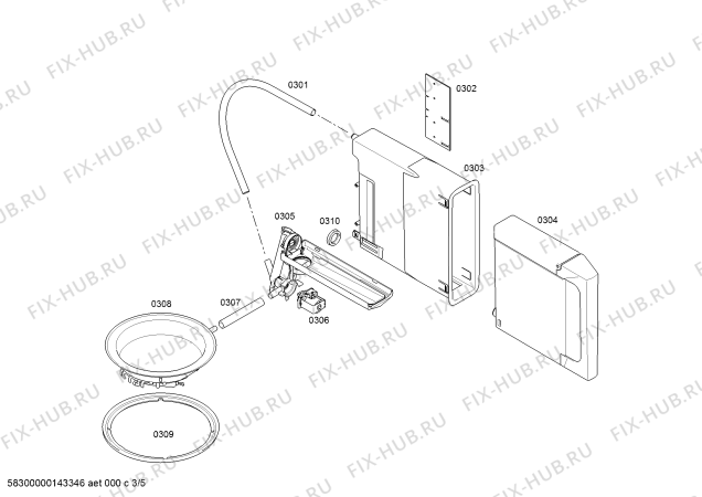 Схема №1 BS255100 с изображением Рамка для электропечи Bosch 00479207