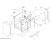 Схема №1 SMVATE01NL с изображением Передняя панель для посудомоечной машины Bosch 00673346