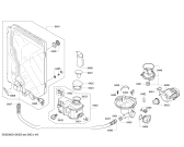 Схема №1 S41T65N0EU с изображением Передняя панель для посудомойки Bosch 00676613