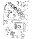 Схема №1 AWG 326 с изображением Крепёж для стиралки Whirlpool 481953258285