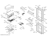 Схема №2 KGN57P72NE с изображением Дверь для холодильника Bosch 00710010