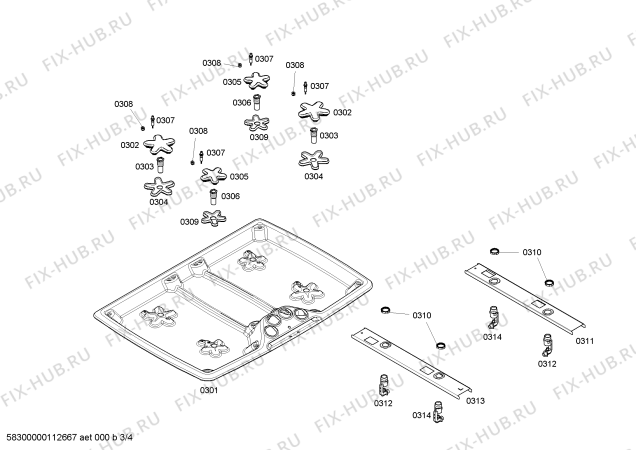 Схема №1 SGSX456CS с изображением Провод для плиты (духовки) Bosch 00603781