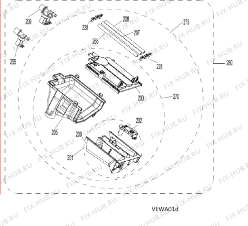 Схема №1 AWG/BM 7081 S с изображением Кнопка, ручка переключения для стиралки Whirlpool 482000098882