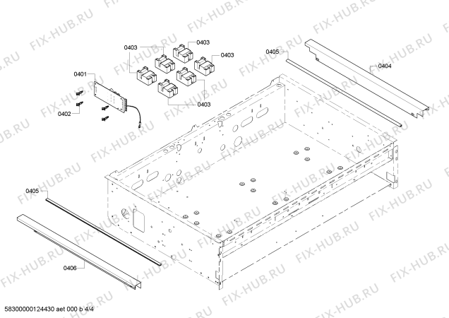 Схема №1 PCG366E с изображением Коллектор для электропечи Bosch 00664741