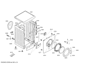 Схема №1 WM12E421EP с изображением Панель управления для стиралки Siemens 00671876