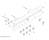 Схема №1 P24WKZS с изображением Труба для плиты (духовки) Bosch 00415067