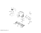 Схема №1 RSG385006J CONTINENTAL с изображением Клапан для холодильной камеры Bosch 00443114