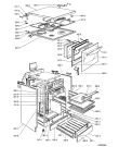 Схема №1 ACM 353 WH с изображением Обшивка для плиты (духовки) Whirlpool 481244039203
