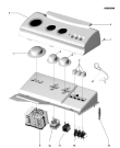 Схема №1 TX70FR (F021612) с изображением Электропроводка для стиралки Indesit C00065477