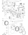 Схема №1 AWO 9147 с изображением Декоративная панель для стиральной машины Whirlpool 481245310722