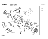 Схема №1 WA21070 с изображением Панель управления для стиралки Siemens 00289445