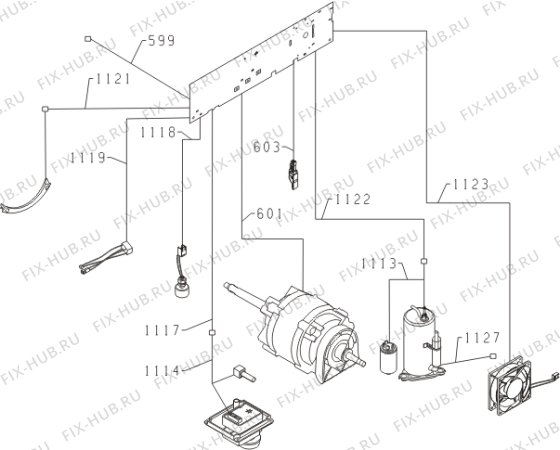 Взрыв-схема стиральной машины Gorenje D7664N (353653, SP10/331) - Схема узла 04
