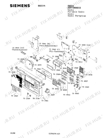 Схема №2 RK6514 с изображением Микротранзистор Siemens 00732344