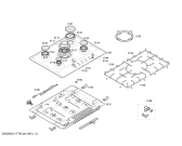 Схема №1 PCH612M90R Bosch с изображением Уплотнитель для электропечи Bosch 00604508
