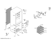 Схема №1 KGV33V30 с изображением Дверь морозильной камеры для холодильной камеры Bosch 00477138