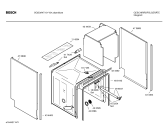 Схема №1 SGI53A47 с изображением Передняя панель для посудомойки Bosch 00143750