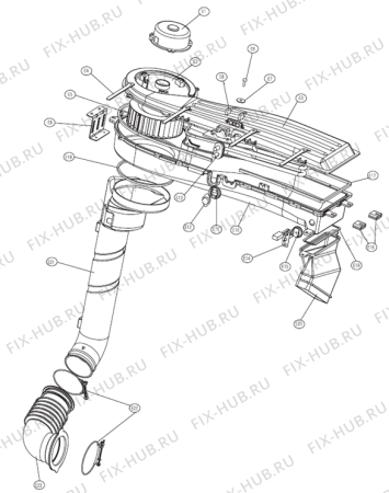 Схема №1 WD12120 (394037, DWC-ED1212) с изображением Электропомпа для стиралки Gorenje 440466