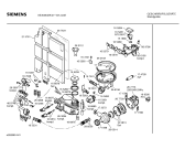 Схема №1 SE35264SK с изображением Инструкция по эксплуатации для посудомойки Siemens 00529652