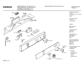 Схема №1 WT42310EE SUPREMA с изображением Панель для сушильной машины Siemens 00282757