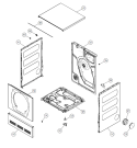 Схема №1 T712 US   -White #107712100 (900002557, TD25.3) с изображением Декоративная панель для стиральной машины Gorenje 349076