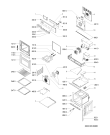 Схема №1 AKP766/WH с изображением Кнопка для электропечи Whirlpool 481241128648