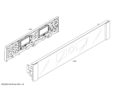 Схема №1 HB30S51UC с изображением Дверь для электропечи Siemens 00479473