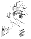 Схема №1 EBC54523AX с изображением Рама в сборе для электрокофеварки Electrolux 4055194528