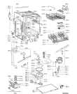 Схема №1 ADG 8683 IX с изображением Панель для посудомоечной машины Whirlpool 480140102013