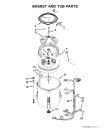 Схема №1 4GWTW5550YW с изображением Обшивка для стиральной машины Whirlpool 482000013031