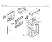 Схема №2 4HT416XP Horno lynx ind.inox.multf.guias ec2 с изображением Передняя часть корпуса для плиты (духовки) Bosch 00442811