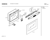 Схема №1 HE47052 с изображением Панель управления для плиты (духовки) Siemens 00352354