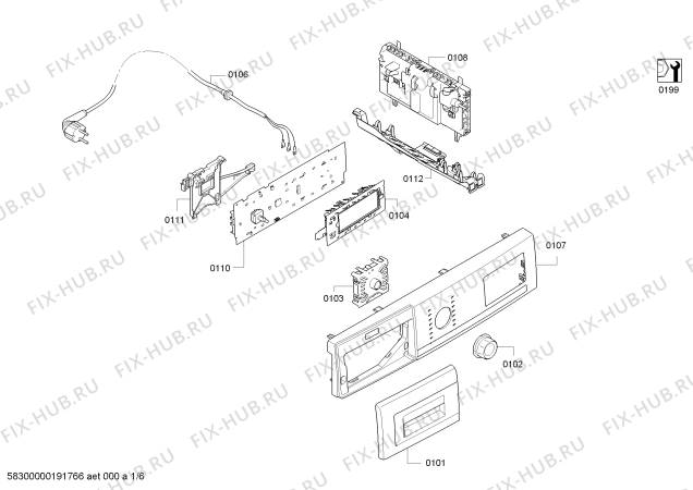 Схема №1 WT66B211OE TBD с изображением Металло-бумажный конденсатор для сушильной машины Bosch 00636485