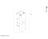 Схема №1 AD200012 Gaggenau с изображением Шаблон для электровытяжки Bosch 18024797