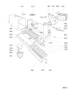 Схема №1 HOO 547 W 600 276 00 с изображением Холдер для вытяжки Whirlpool 481940479516