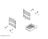 Схема №1 HSG312020F с изображением Столешница для духового шкафа Bosch 00247510