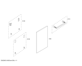Схема №1 SRZ2045 с изображением Ручка двери для посудомойки Bosch 00665899