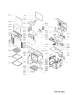 Схема №1 BLTC 8100/EW/R с изображением Дверка для электропечи Whirlpool 481010423326