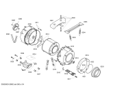 Схема №1 WM12A260FF с изображением Панель управления для стиралки Siemens 00448662