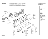 Схема №1 SF5WHA4 ADG150IN-851115001640 с изображением Передняя панель для посудомойки Bosch 00362223