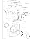 Схема №1 WFW5090GW с изображением Модуль (плата) для стиралки Whirlpool 481010840661