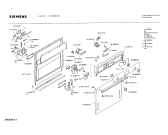 Схема №1 SN751050 с изображением Панель для посудомоечной машины Siemens 00115456