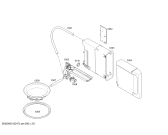 Схема №1 BS251110 с изображением Модуль управления для электропечи Bosch 00643964