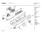 Схема №1 SE53730 с изображением Передняя панель для электропосудомоечной машины Siemens 00360628
