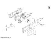 Схема №1 WAQ20327IT Avantixx 7 с изображением Панель управления для стиральной машины Bosch 00743766