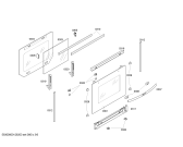 Схема №1 E3422N0 MEGA 3422N с изображением Панель управления для электропечи Bosch 00666974