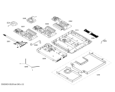 Схема №1 EH975MK31E SE.5I.90.TOP.28D.CS.TOP с изображением Нижняя часть корпуса для плиты (духовки) Siemens 00682790