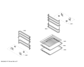 Схема №1 HGD74W255N с изображением Столешница для плиты (духовки) Bosch 00711979