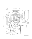 Схема №1 ADPU 4570 IX с изображением Модуль (плата) управления для электропосудомоечной машины Whirlpool 481010770644